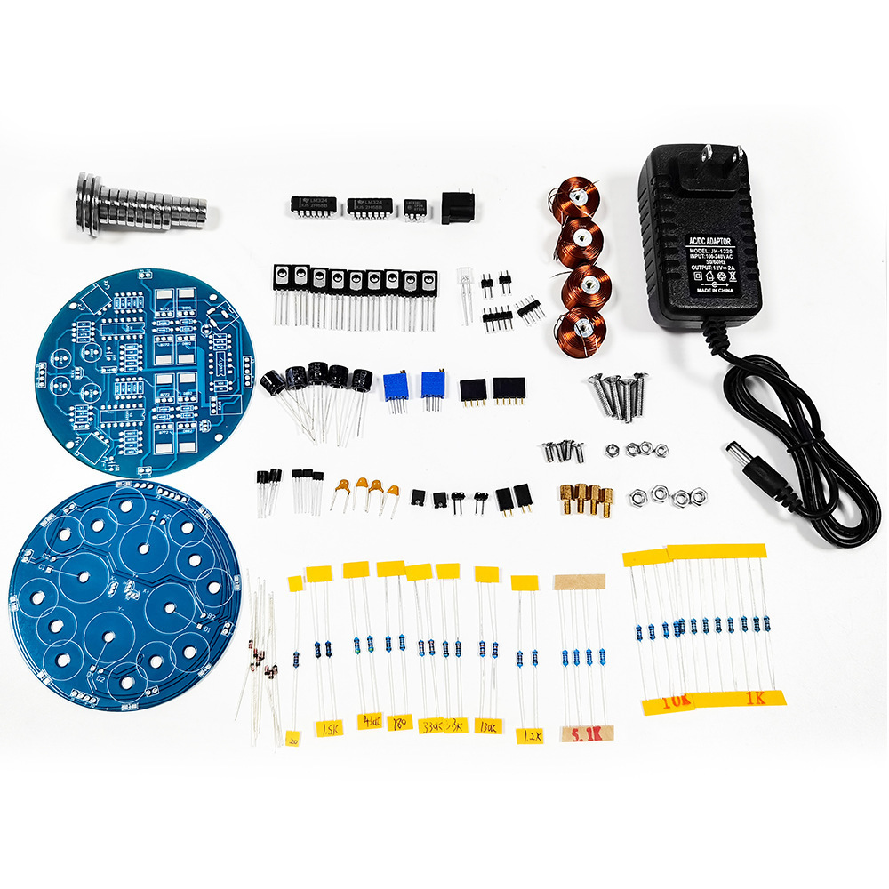Diy Electronics Toys - Maglev DIY Elektronik-Kit, Kreatives Dekorationsspielzeug, Rotierendes