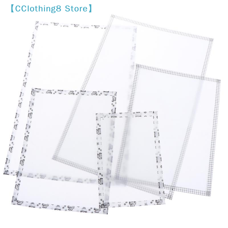 Diy Electronics Components - 5 Stück handgefertigte Perler-Perlen-Backtücher, randgenähte transparente
