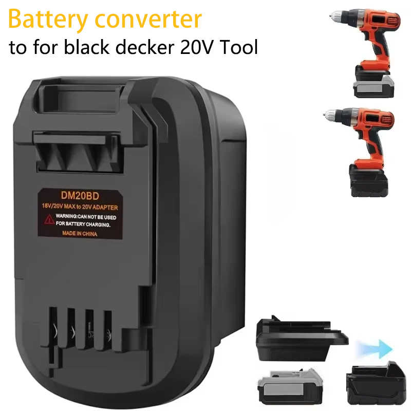 Black+Decker Tool Cordless - Adapter für Black & Decker Werkzeuge:
