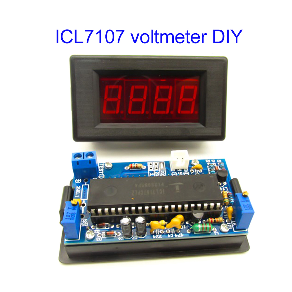 Diy Electronics Learning Kit - ICL7107 Voltmeter DIY-Kit Teile DC 5V