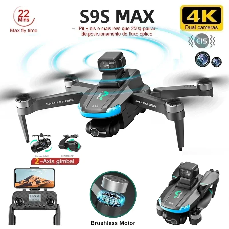 Diy Drone Electronics - NEUE S9S MAX MINI Drone 4K