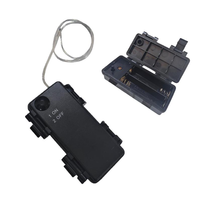 Diy Electronics Holder - 1 Stücke 2 Abschnitte AA Batteriehalter