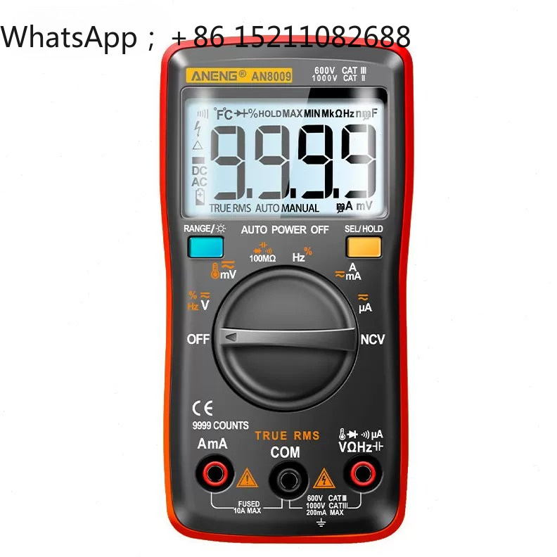 Multimeter Digital - LLY Präzisions-Digitalmultimeter mit digitaler Anzeige, NVC