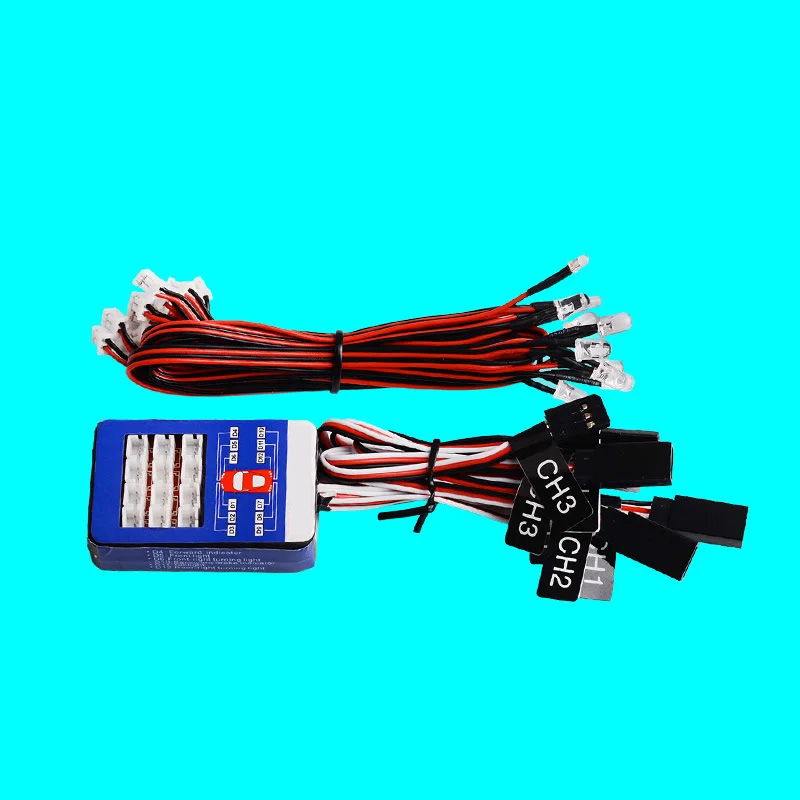 Led Assortment Kit - 1/10 Maßstab RC Auto LED-Beleuchtungssystem-Kit 12
