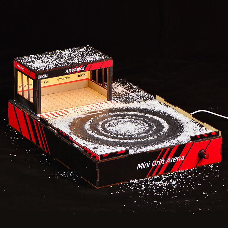 Led Assortment Kit - 1:64 Maßstab DIY Drift-Strecken-Diorama mit Drehbühne