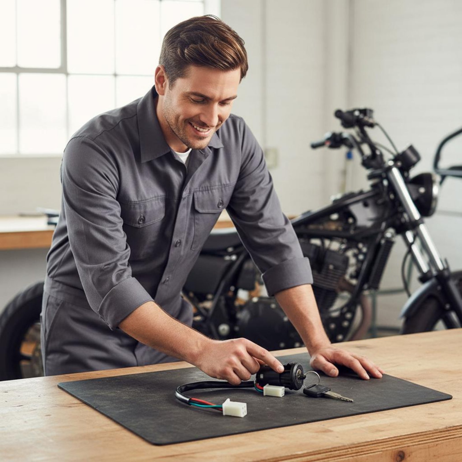 Diy Motorcycle Electronics - Motorrad-Zündsteuerung, ATV-Schlüsselzündsteuerung, Elektronisches Fahrzeugteil für DIY-Mechaniker