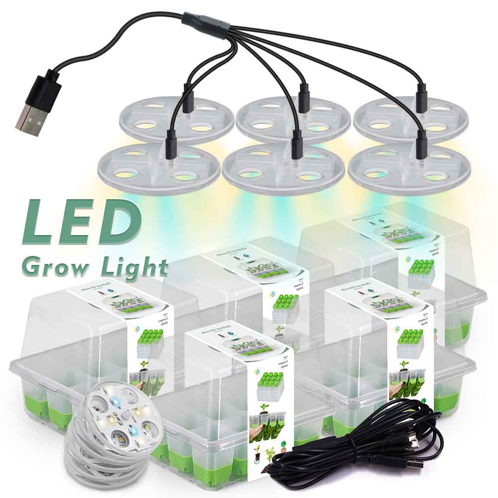 Led Assortment Kit - LED wachsen Licht Sämling Starter Tray