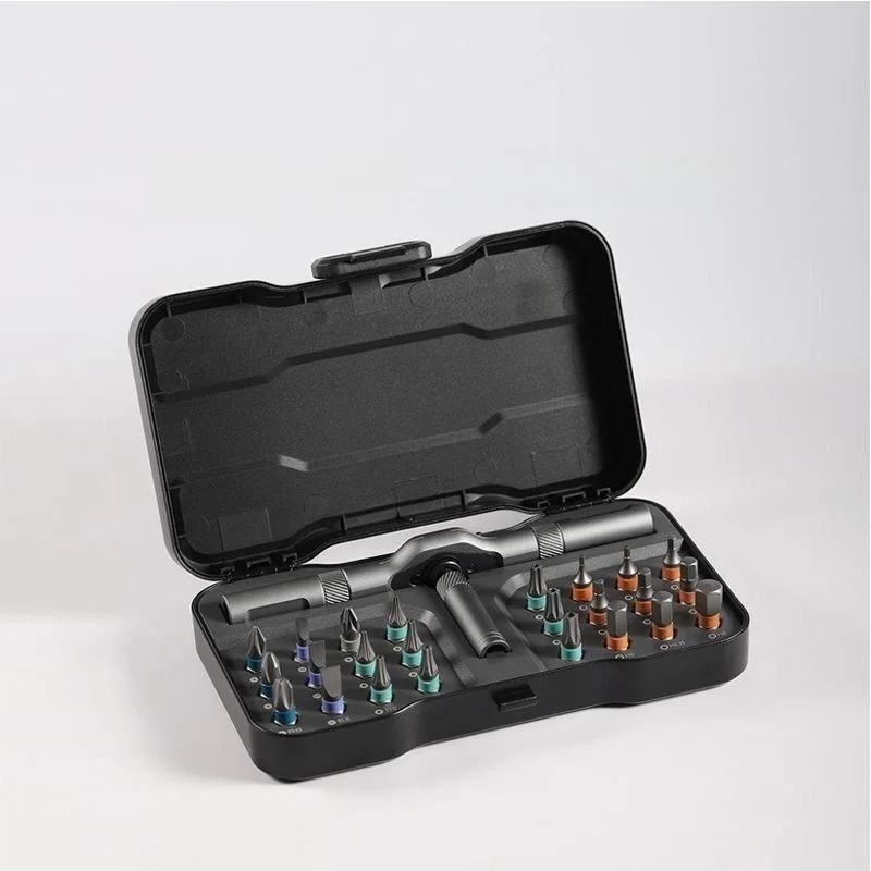 Diy Electronics Com - 24-in-1 Mini-Ratschenschraubendreher-Set Magnetisches Torx-Sechskant-Bit-Set Präzisions-Reparaturwerkzeug-Kit für