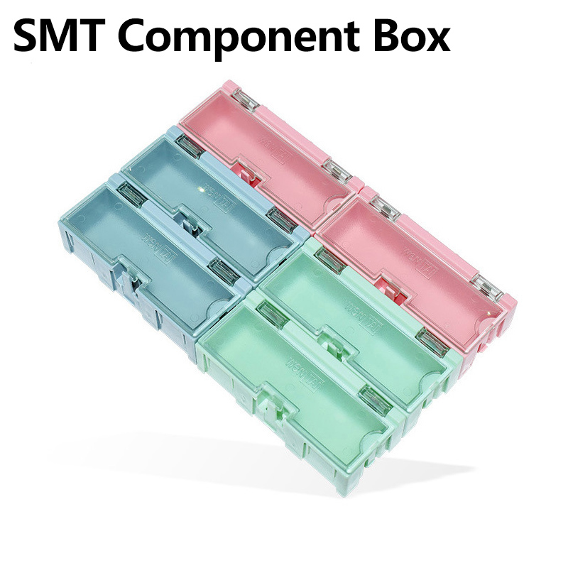 Diy Electronic Components - SMD-Behälter SMT IC Elektronische Komponenten Mini-Aufbewahrungsbox