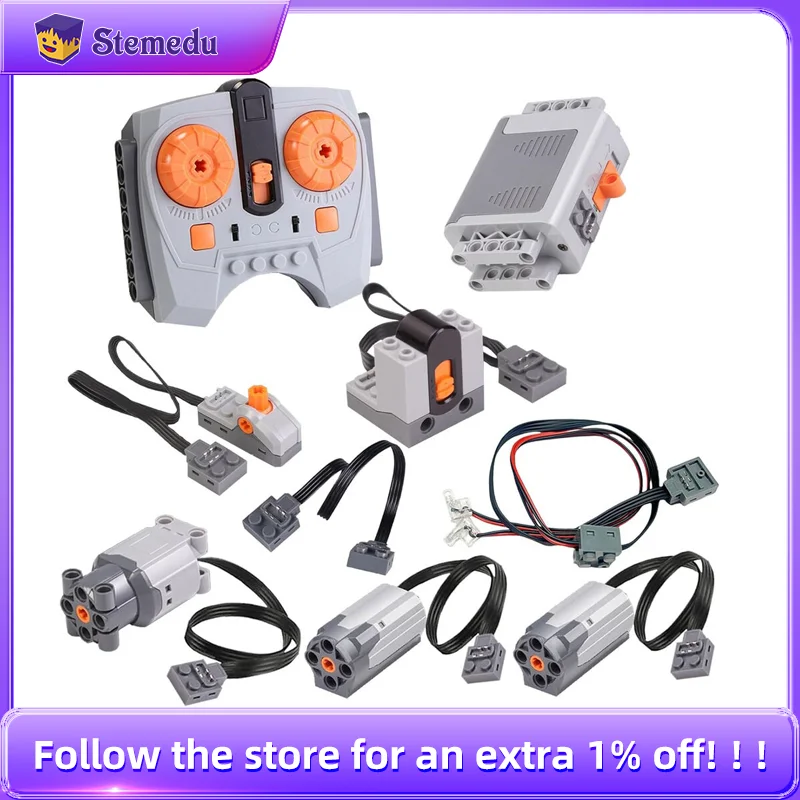 Diy Electronics Toys - 9-in-1 MOC Technischer elektronischer Baustein M