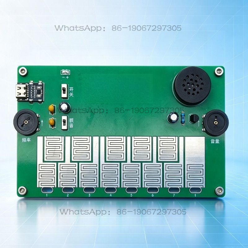 Diy Electronics Course - Touch Piano Touch Elektronisches Musikinstrument DIY-Kurs-Design