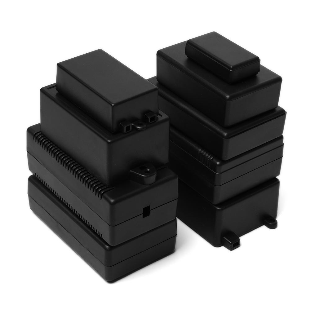 Diy Electronics Box - 1pc schwarz Kunststoff wasserdicht DIY Gehäuse