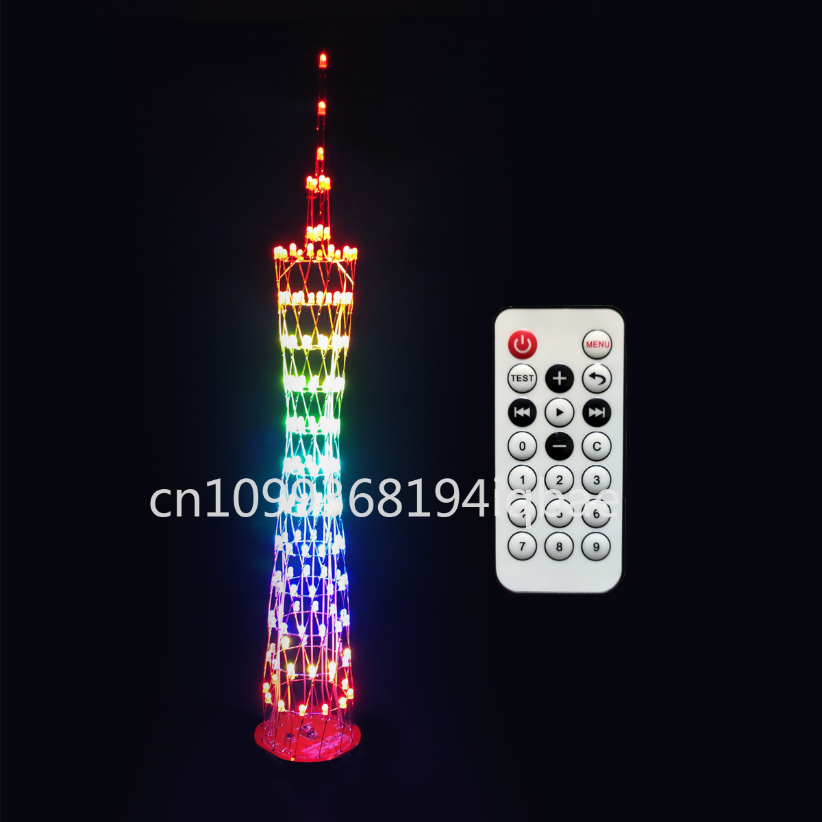 Diy Electronics Course - 12-lagiges Canton Tower-DIY-Kit mit elektronischen Lötkomponenten
