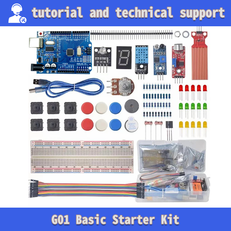 Diy Electronics Basics - Basis-Starter-Kit für Arduino Uno R3 Projekte