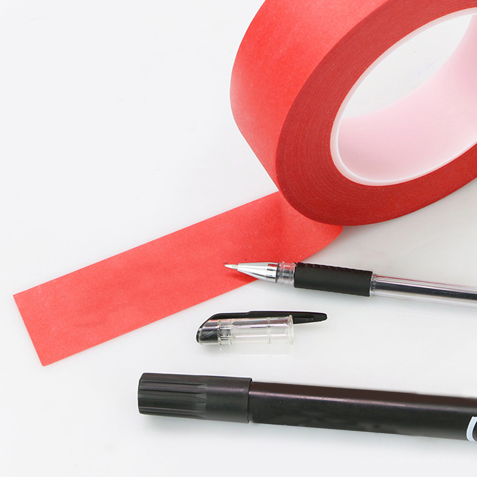 Diy Electronics Components - 3 rote Maskierbänder, hochtemperaturbeständiges Klebeband aus