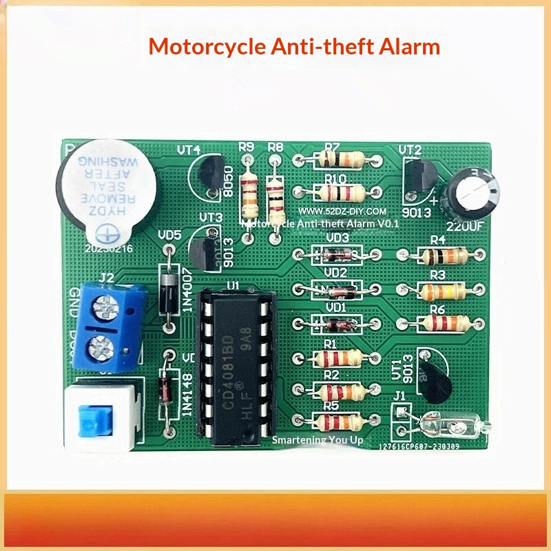 Motorrad-Vibrations-Diebstahlw – Diy Motorcycle Electronics Bewertung und Preis