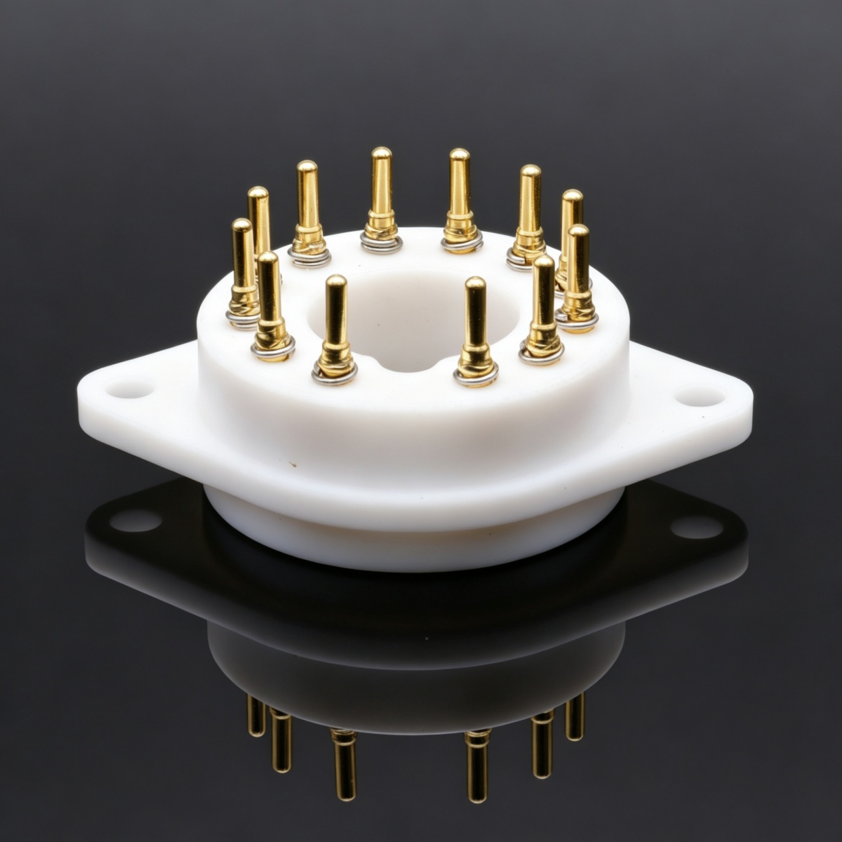 EIZZ 12-Pin PTFE Vakuum-Elektr – Diy Electronics Holder Bewertung und Preis
