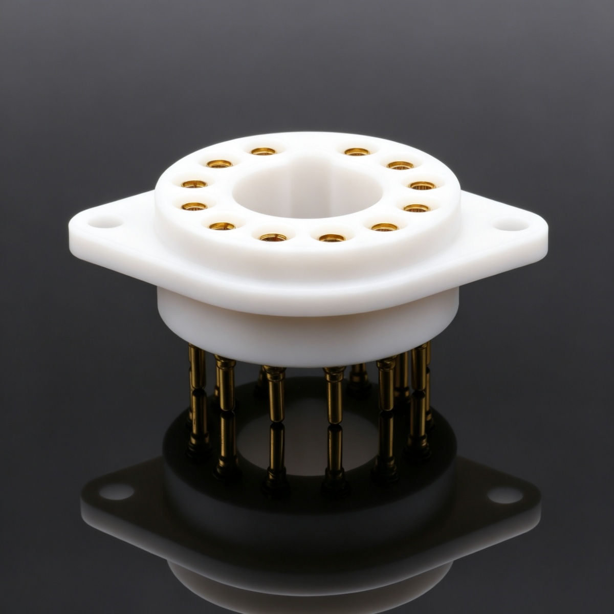 EIZZ 12-Pin PTFE Vakuum-Elektr – Diy Electronics Holder Bewertung und Preis