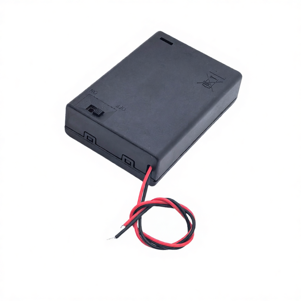 AA-Batteriehalterbox mit Abdec – Diy Electronics Holder Bewertung und Preis