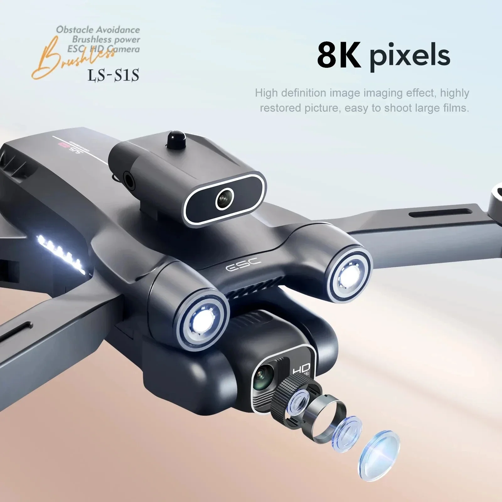 Neue s1s 5g gps drohnen kamera – Diy Drone Electronics Bewertung und Preis