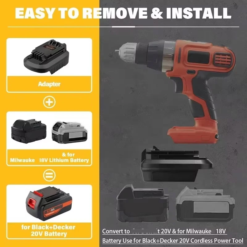 Adapter für Black & Decker Wer – Black+Decker Tool Cordless Bewertung und Preis