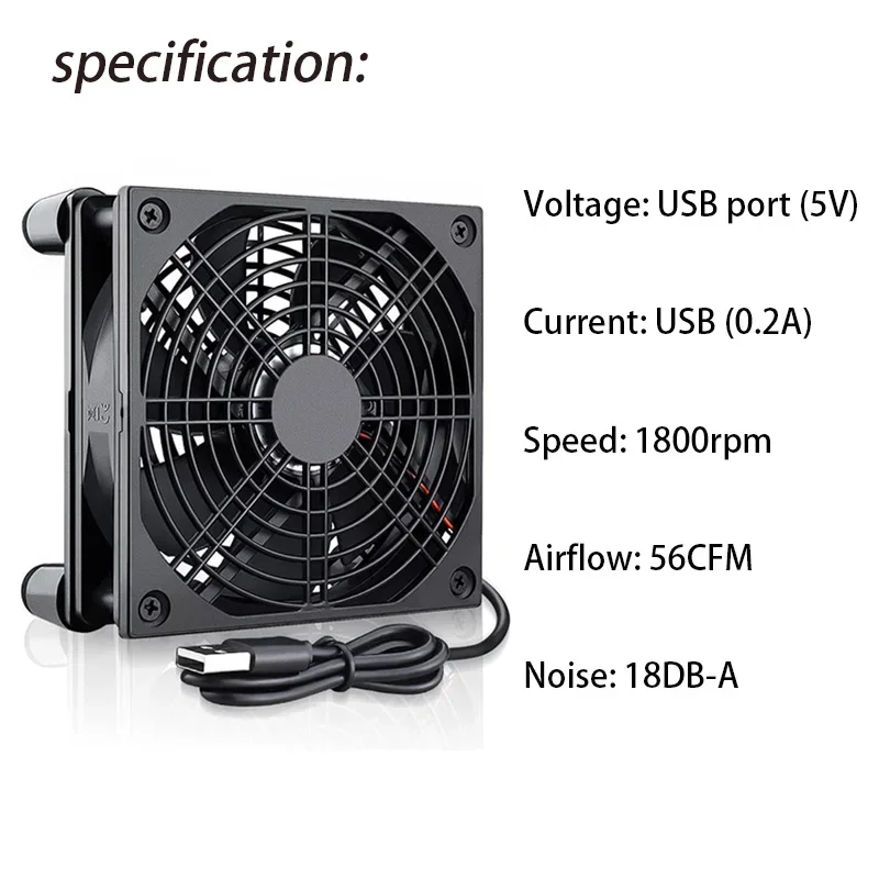 Router-Kühlventilator Hoher Lu – Diy Electronics Box Bewertung und Preis