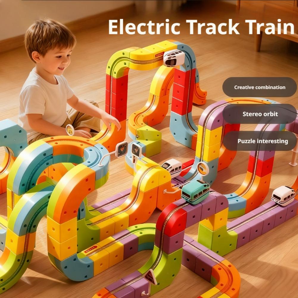 DIY Montage Magische Track Zug – Diy Electronics Toys Bewertung und Preis