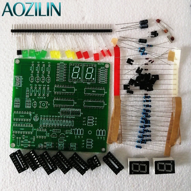 AOZILIN Digitales Verkehrsampe – Diy Electronics Course Bewertung und Preis