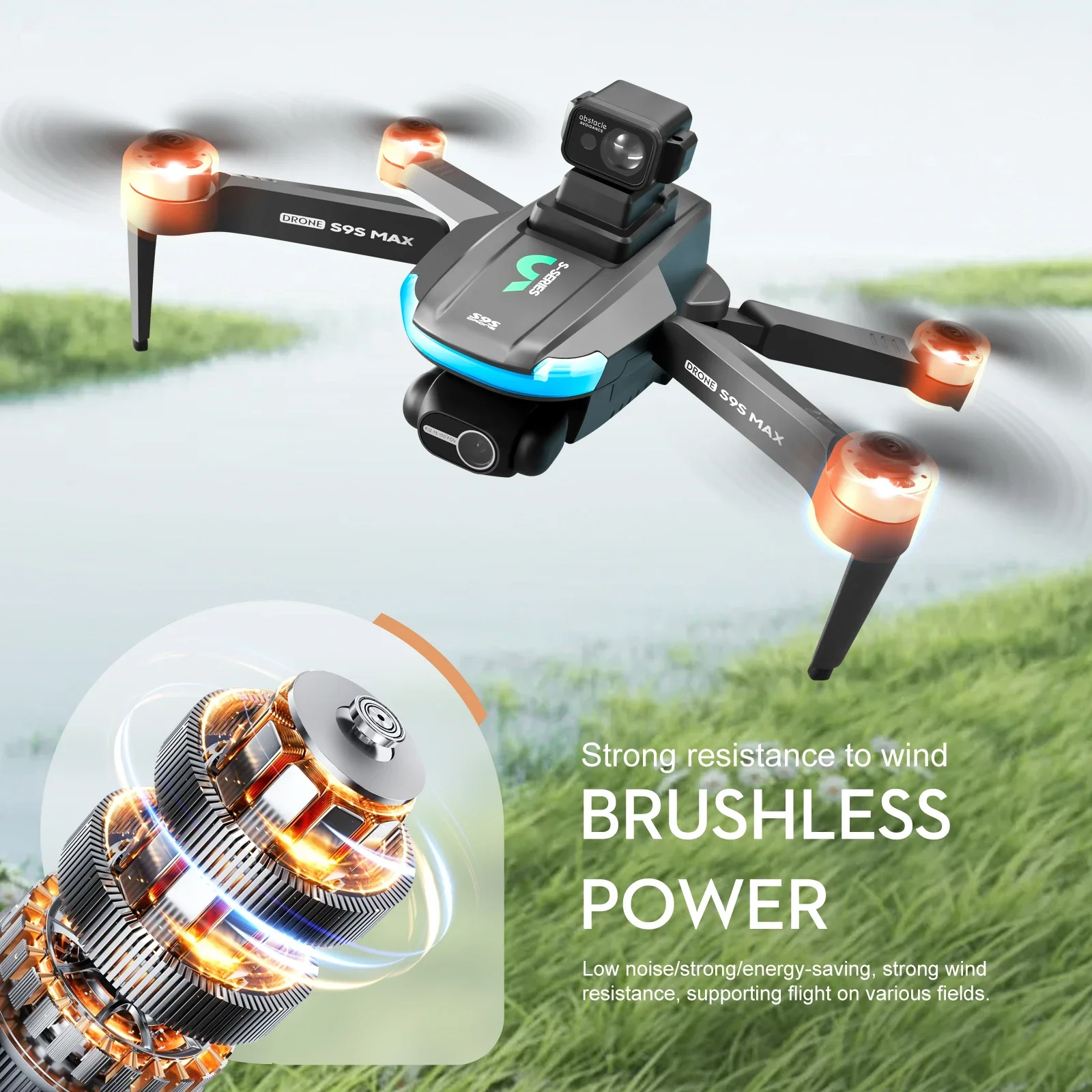 NEUE S9S MAX MINI Drone 4K 2-A – Diy Drone Electronics Bewertung und Preis