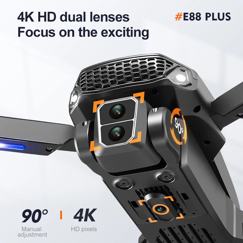 Neue E88 Plus Quadrocopter-Dro – Diy Drone Electronics Bewertung und Preis