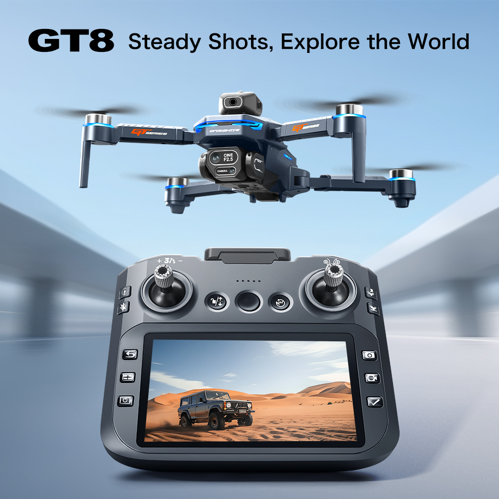 GT8 Max Faltbare Drohne 8K HD  – Diy Drone Electronics Bewertung und Preis