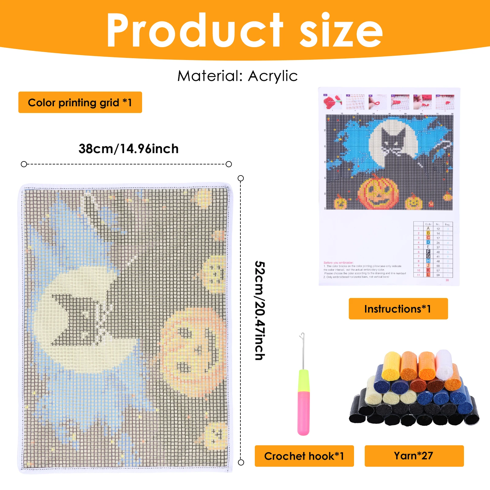 Latch-Hook-Sets DIY Tiermuster – Diy Electronics Watch Bewertung und Preis