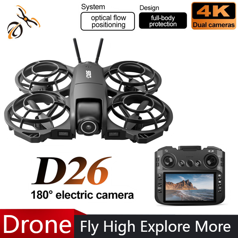 D26 Drohne 4K Luftbild-HD 180  – Diy Drone Electronics Bewertung und Preis