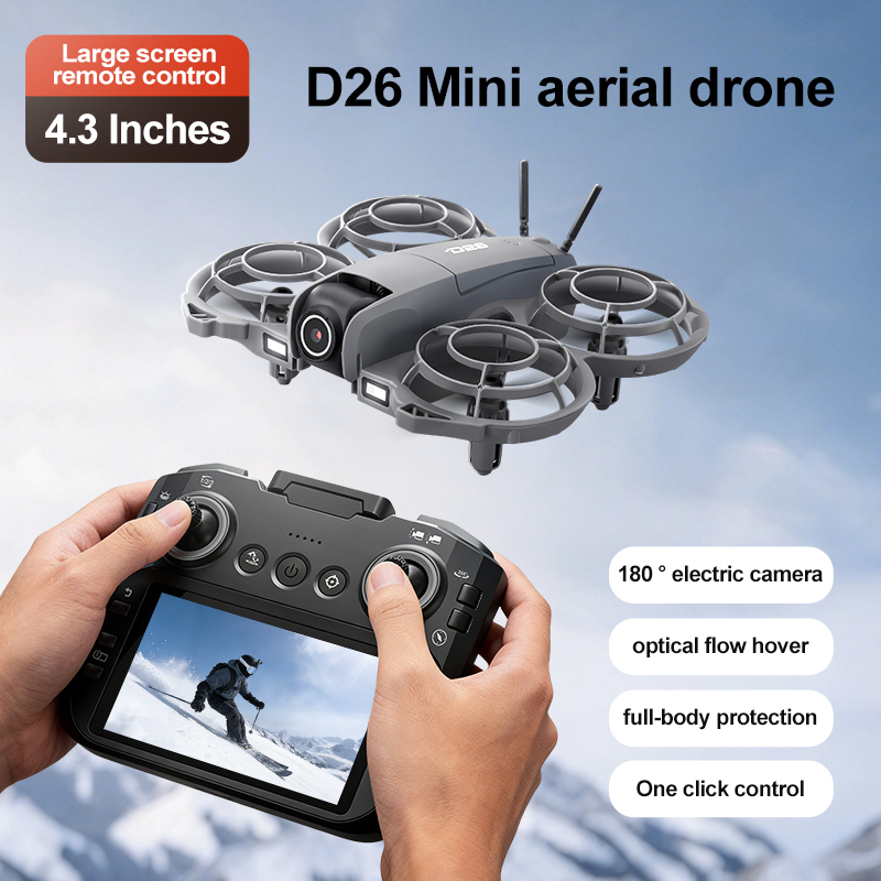 D26 Drohne 4K Luftbild-HD 180  – Diy Drone Electronics Bewertung und Preis