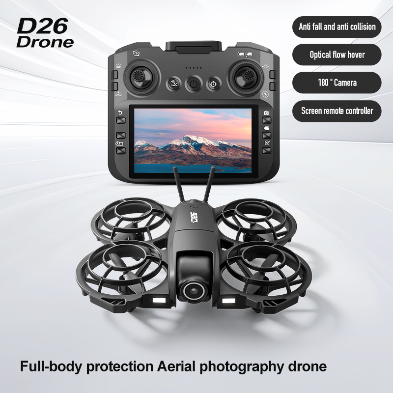 D26 Drohne 4K Luftbild-HD 180  – Diy Drone Electronics Bewertung und Preis