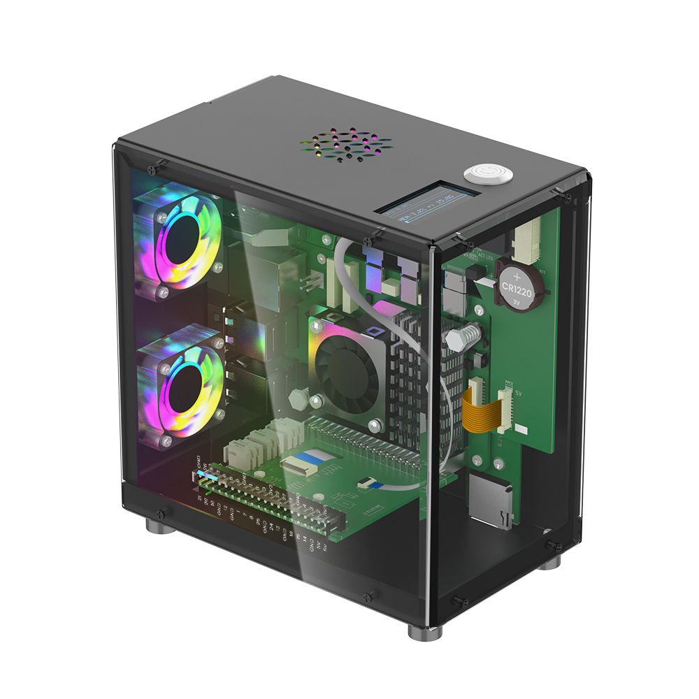 Raspberry Pi 5-Gehäuseschutz-S – Diy Electronics Raspberry Pi Bewertung und Preis