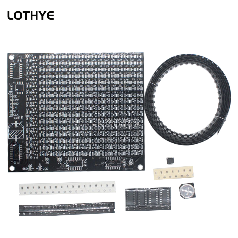 DIY Elektronik-Bausatz 256 LED – Diy Electronic Components Bewertung und Preis