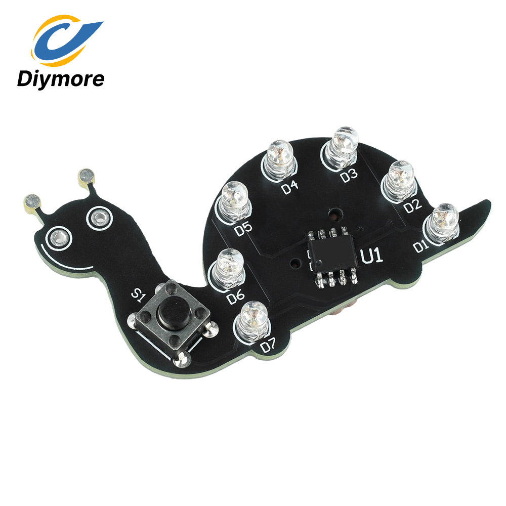 7 grüne LED-Lötübungssets mit  – Diy Electronics Holder Bewertung und Preis