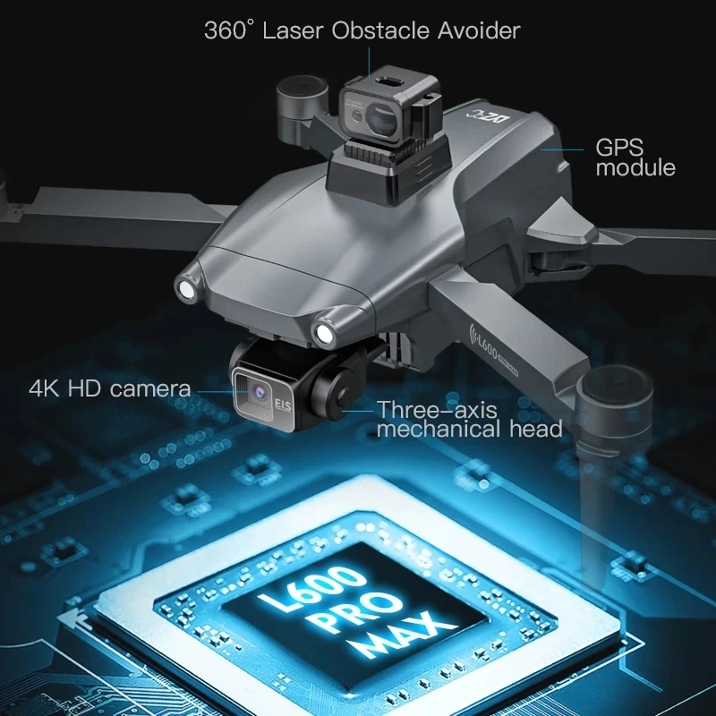 L600 PRO MAX GPS Drone Profess – Diy Drone Electronics Bewertung und Preis