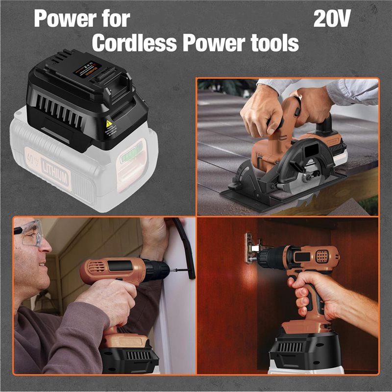【RECOMENDAR】Batterieadapter fü – Black+Decker Tool Cordless Bewertung und Preis
