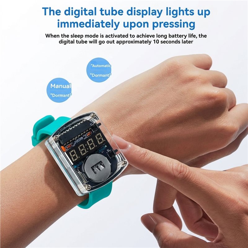 2X DIY-Uhr LED-Uhr Elektronik- – Diy Electronics Learning Kit Bewertung und Preis