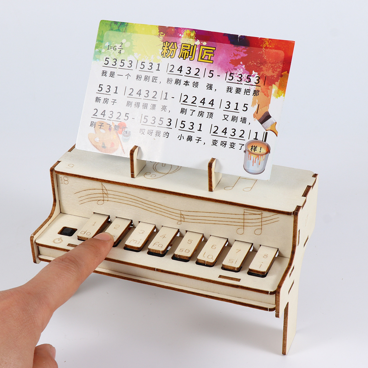 DIY Holz-Elektronisches Klavie – Diy Electronics Learning Kit Bewertung und Preis