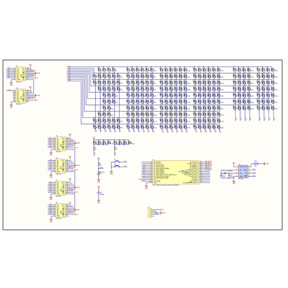 DIY Digital Dot Matrix Uhr Ele – Diy Electronics Learning Kit Bewertung und Preis