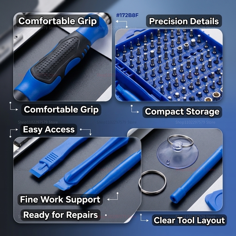 115-in-1 Präzisions-Schraubend – Diy Motorcycle Electronics Bewertung und Preis