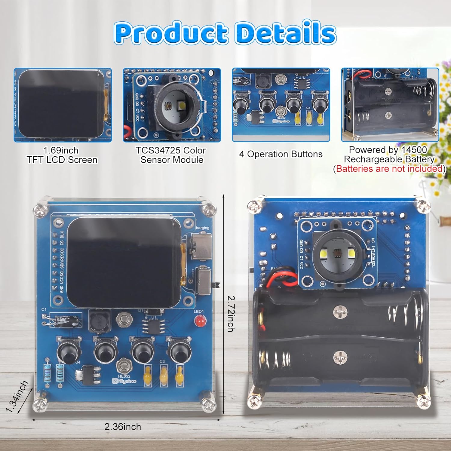 DIY Farberkennungs-Lötübungsse – Diy Electronics Learning Kit Bewertung und Preis
