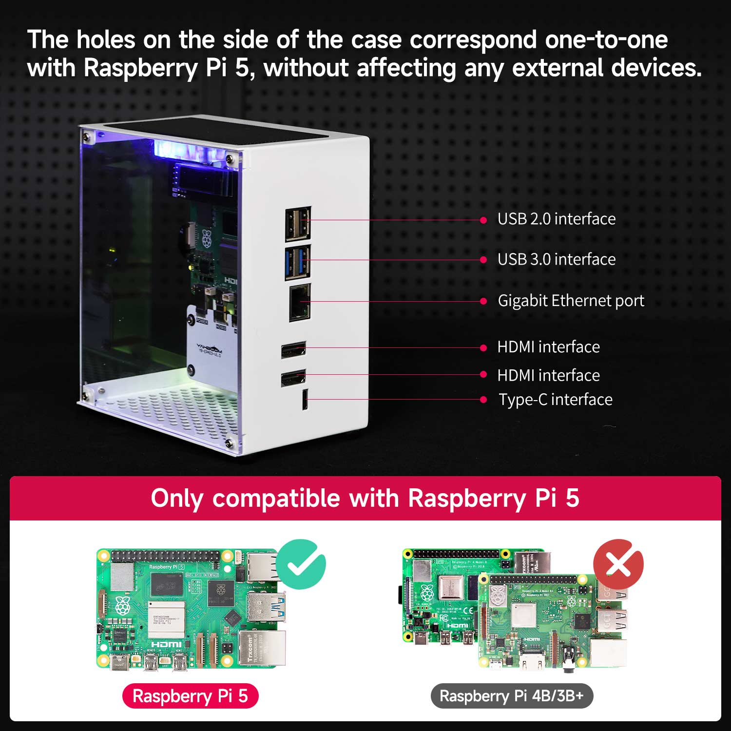 Raspberry Pi 5-Gehäuseschutz-S – Diy Electronics Raspberry Pi Bewertung und Preis