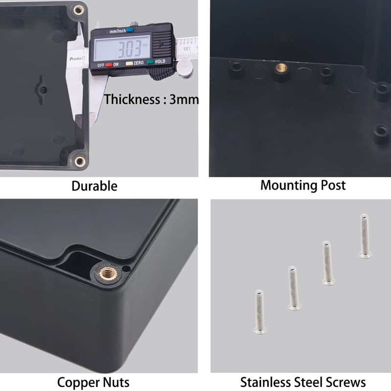 Wasserdichte Anschlussdose, AB – Diy Electronics Box Bewertung und Preis